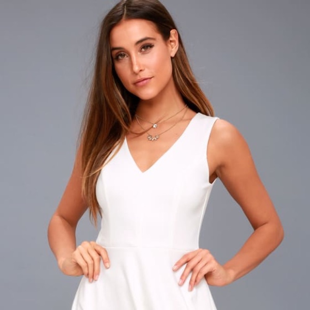 Lulus White Dress